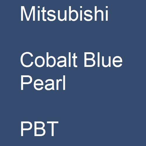 Mitsubishi, Cobalt Blue Pearl, PBT.